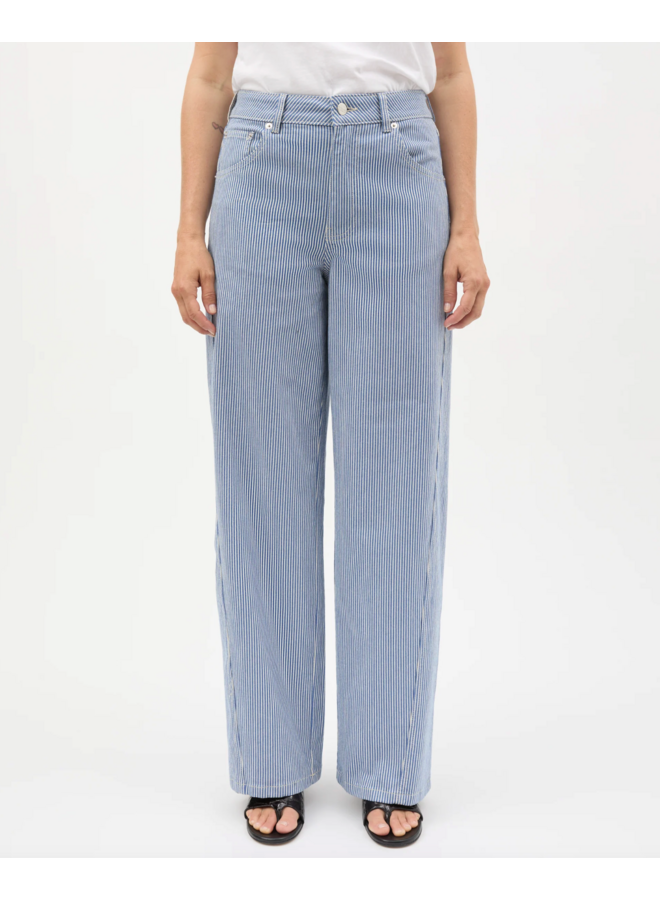 Mads Norgaard Hickory Punk Christel Jeans Bright Cobalt