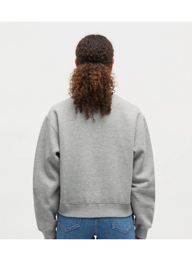 Mads Norgaard Standard Taylor Sweatshirt Grey Melange