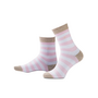 SOX4079 Trend sokken - stripes - medium - katoen - quartz pink