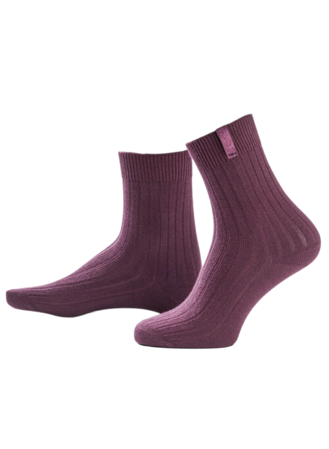 SOX4007 Trend sokken - medium - katoen - crushed berry