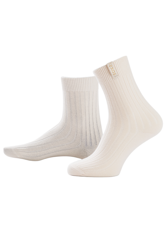 SOX4007 Trend sokken - medium - katoen - coconut milk