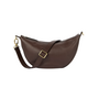O My Bag Leo Midi Chocolate Soft Grain Leather