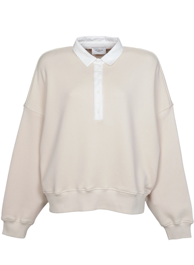 Les Soeurs Sweater Rens Ecru