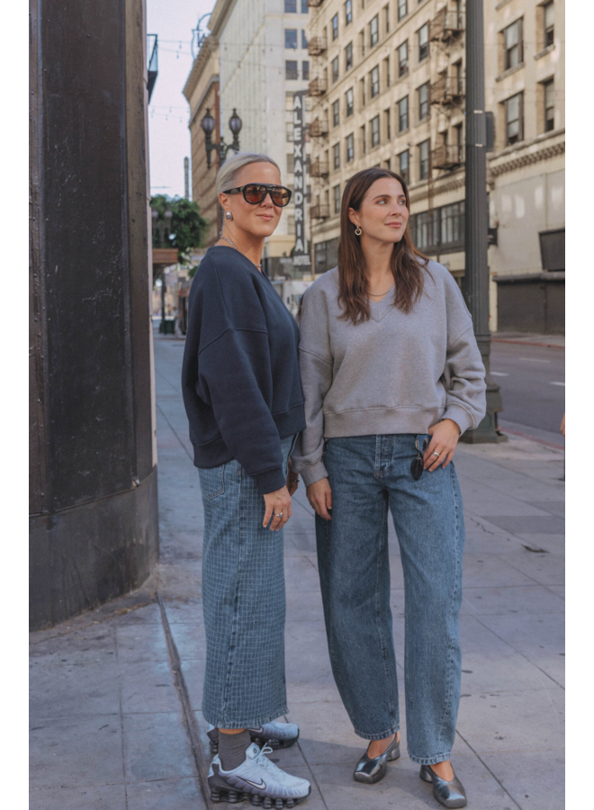 Les Soeurs Sweater Kato Light Grey Melange