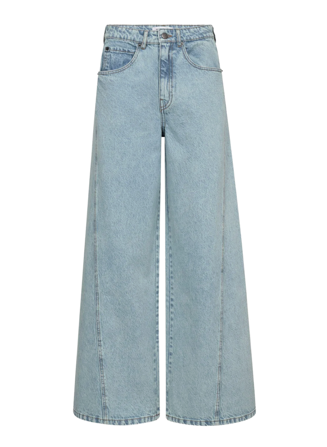 AronaCC Wide LL Jeans Pale Blue Co'Couture