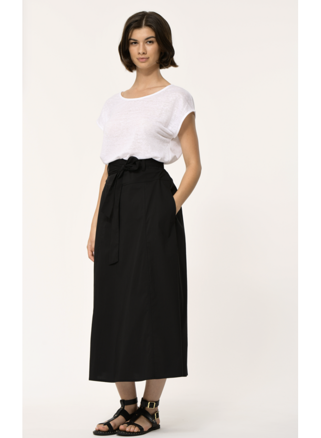 FL-JU-FRANU-P Skirt Black La Fee Maraboutee