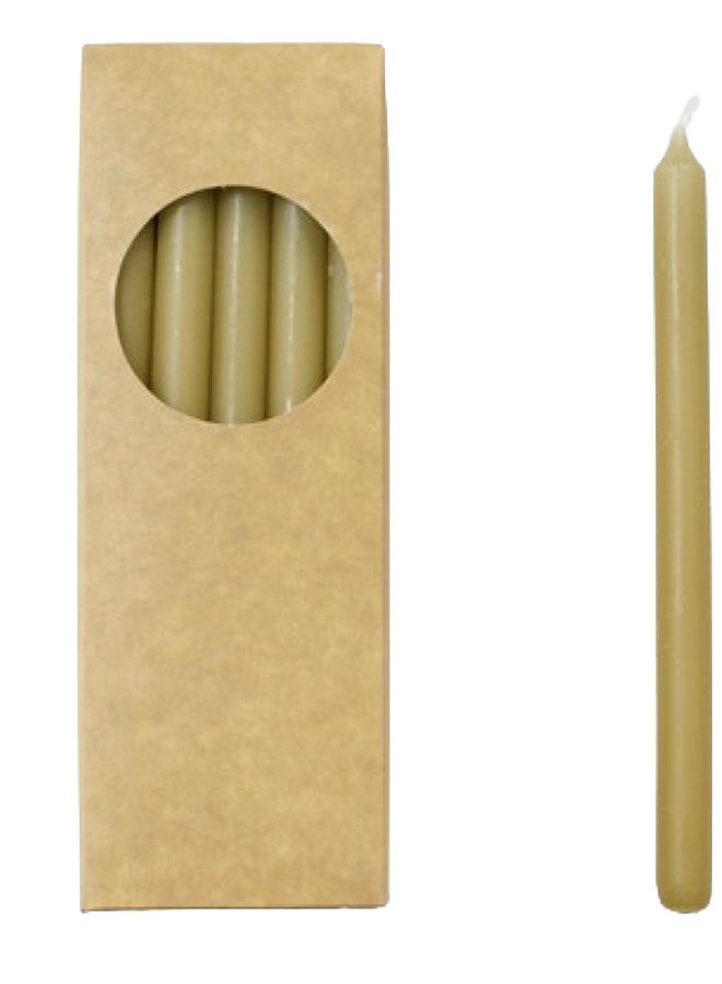 Kaars dun 20 pcs Hay