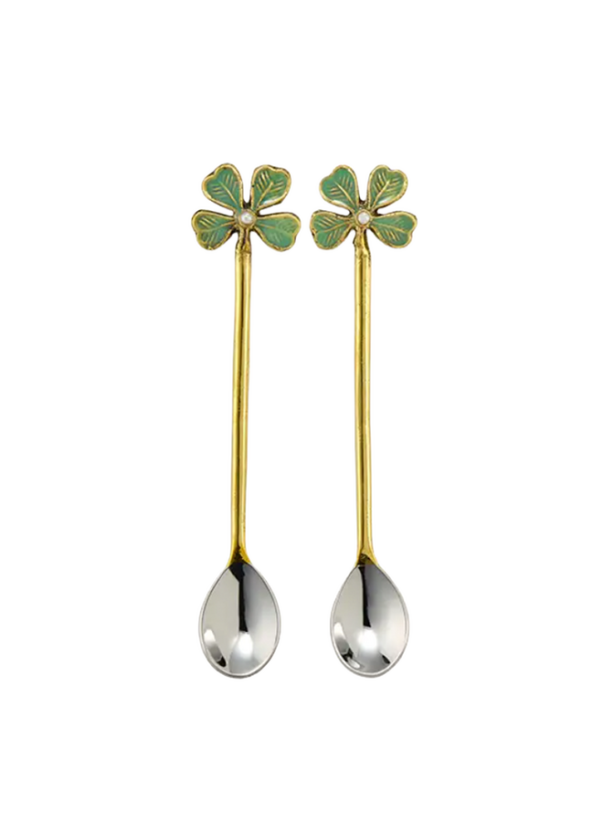 Lucky Clover Teaspoon Set Doing Goods
