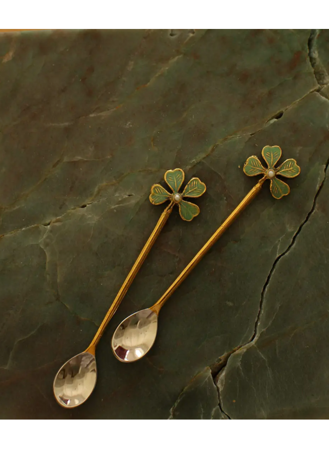 Lucky Clover Teaspoon Set Doing Goods