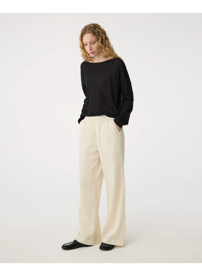 Gill Pullover Black Knit-Ted