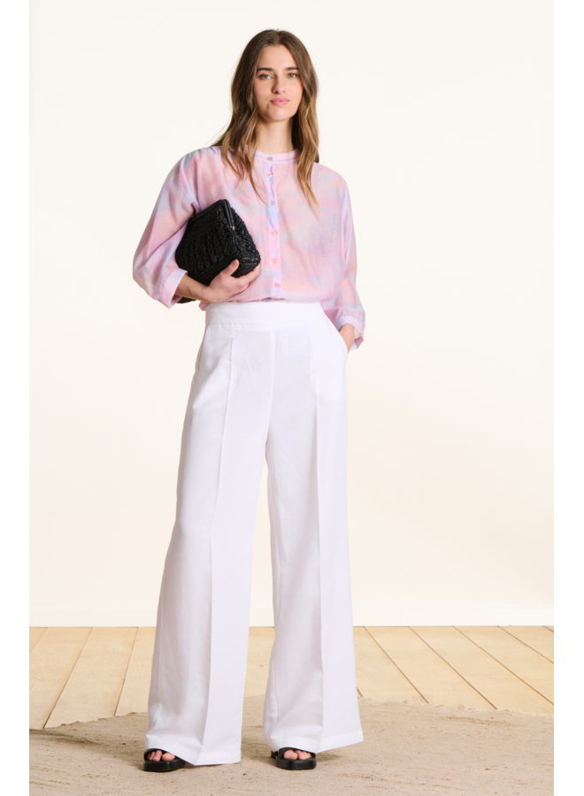 FL-PA-DERICK-L Trousers Blanc La Fee Maraboutee