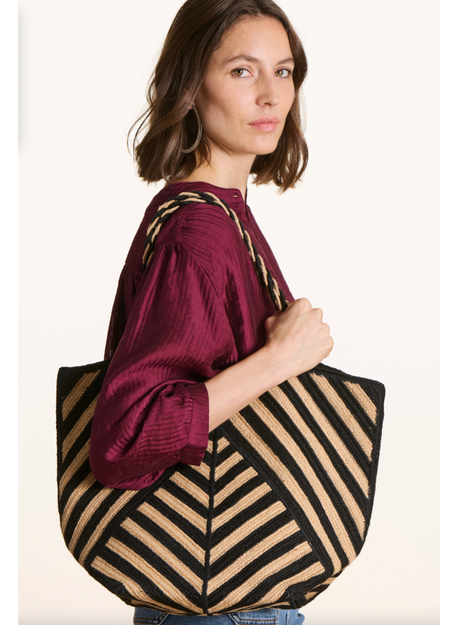 Festin Sac Beige/ Black La Fee Maraboutee