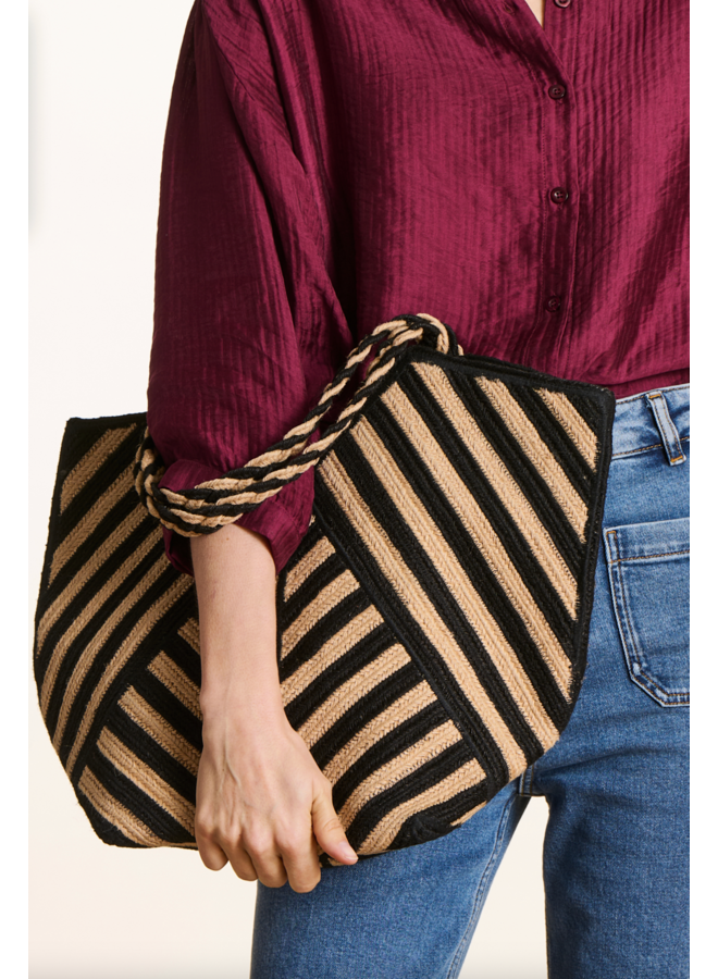 Festin Sac Beige/ Black La Fee Maraboutee