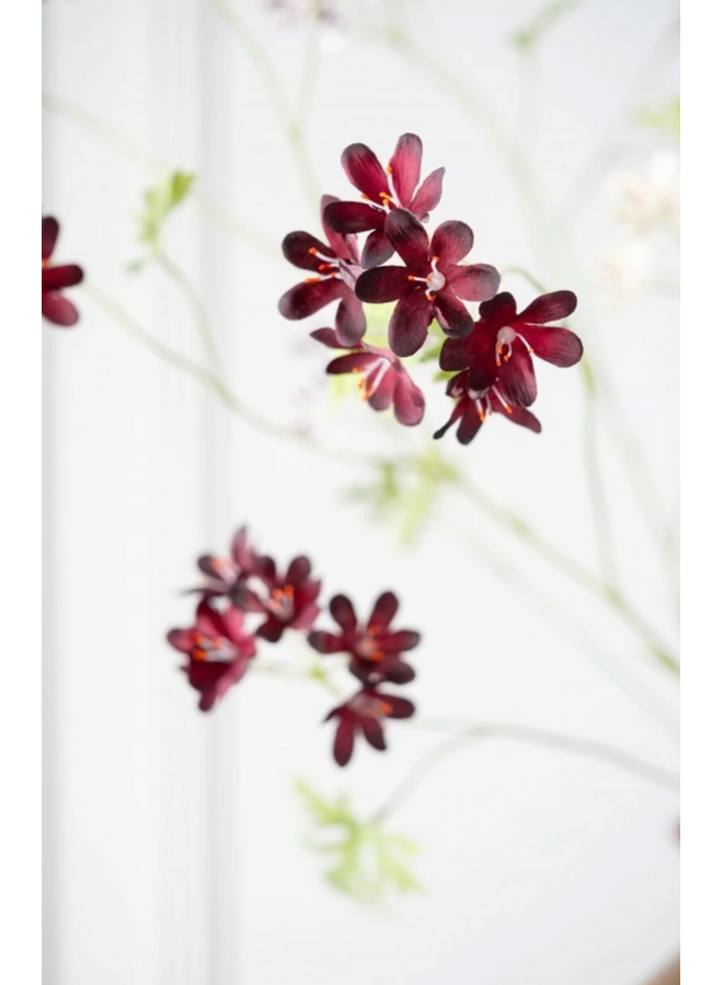 Silk-Ka GERANIUM TAK BORDEAUX 94 cm