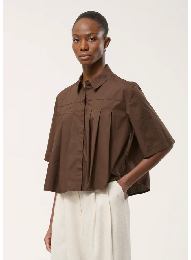 HL-CH-LAPHELIA Shirt Chocolate Humility