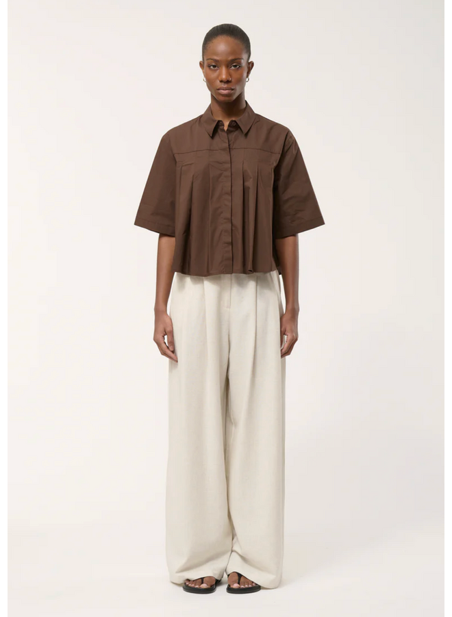 HL-CH-LAPHELIA Shirt Chocolate Humility