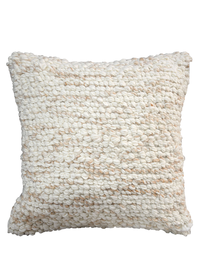 Kussen Capena 50x50 cm. offwhite/ beige