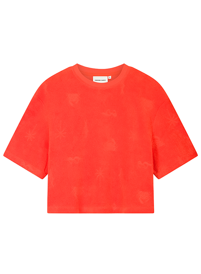 Evy T-Shirt Tangerine Tango Fabienne Chapot