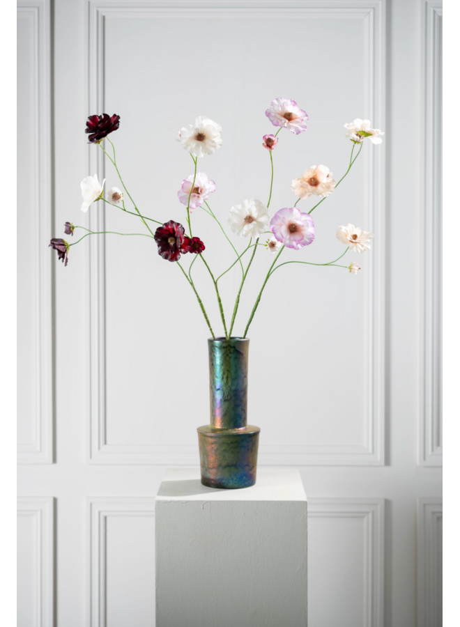 Silk-Ka LISIANTHUS TAK BORDEAUX RT 72 cm