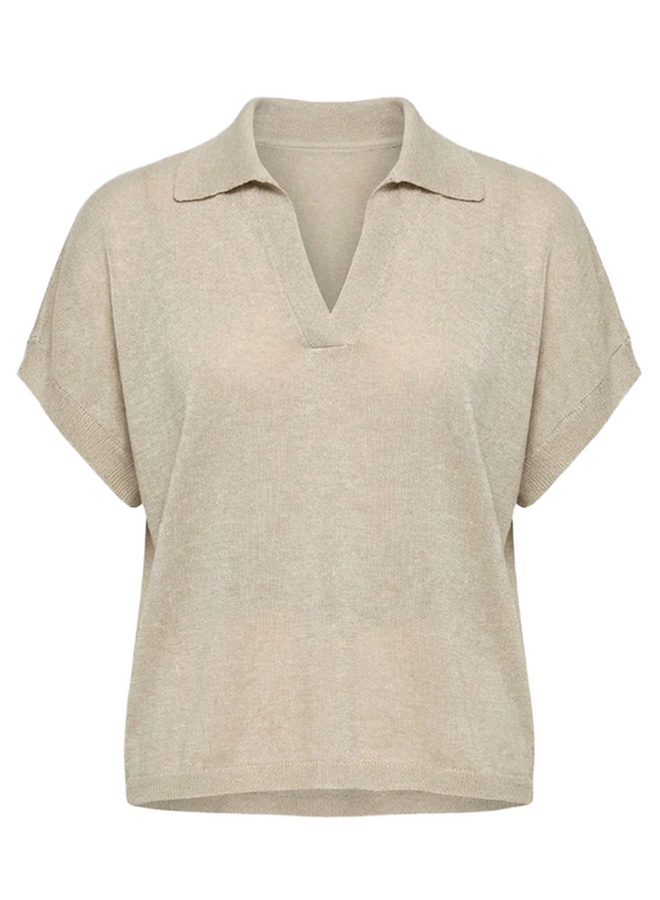 HL-PU-LESIR Pullover Beige Humility