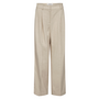 LeenaCC Linen Pleat LL Pant Bone Co'Couture