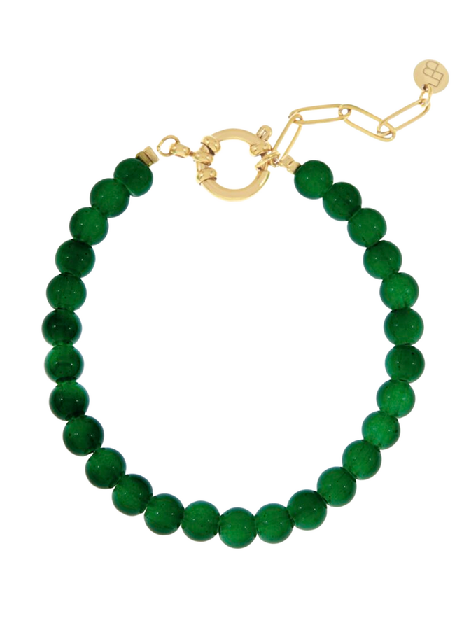 Ellen Beekmans Gemstone armband / groen