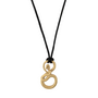 Ellen Beekmans Ketting met gouden snakehanger