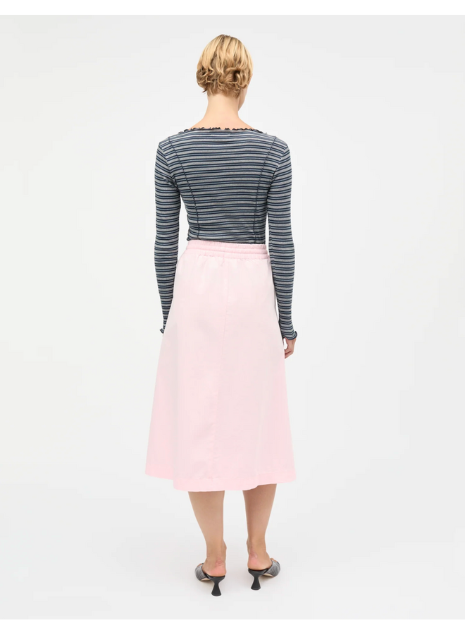 Dyed Weave Luni Skirt Icy Pink Mads Norgaard