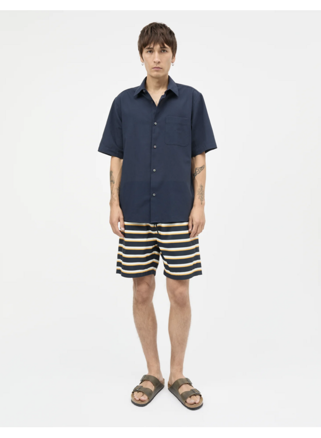 Grida Cotton Victor Shirt SS Sky Captain Mads Norgaard MEN