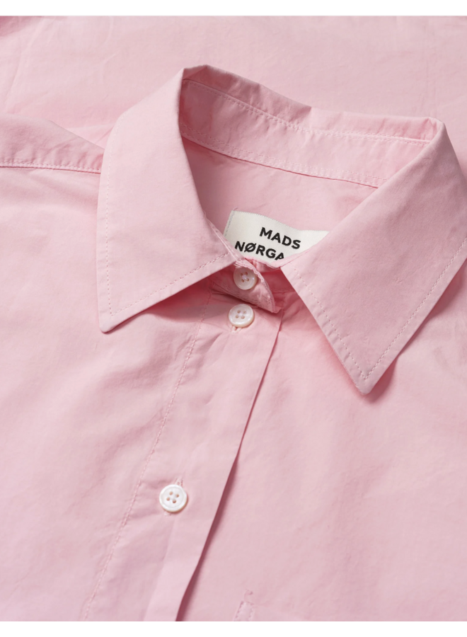Crispy Poplin Carol Shirt Icy Pink Mads Norgaard