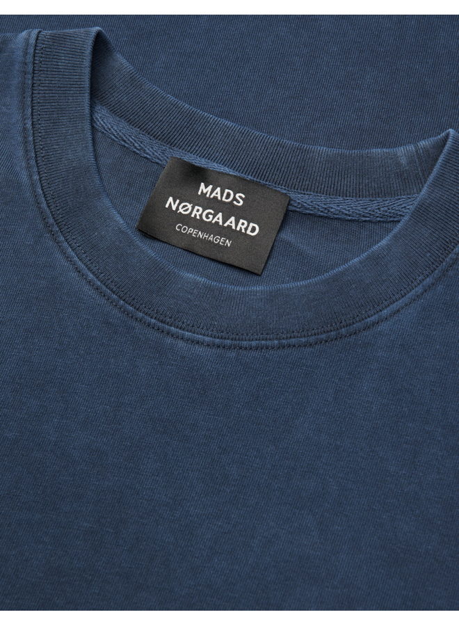 Combed Jersey Dye Thorbjorn Tee Sky Captain Mads Norgaard MEN