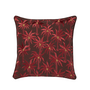 Cushion Laura Chocolate & Coral (inclusief vulling) Palais