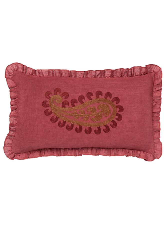 Cushion Siena Pink & Rust (inclusief vulling) Palais
