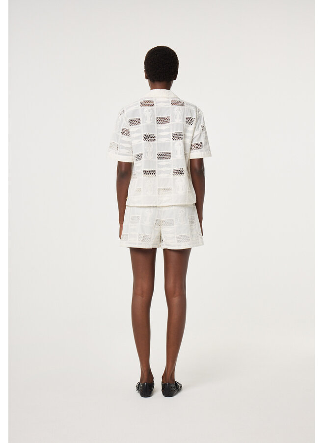 Farida Blouse Cosy White Fabienne Chapot