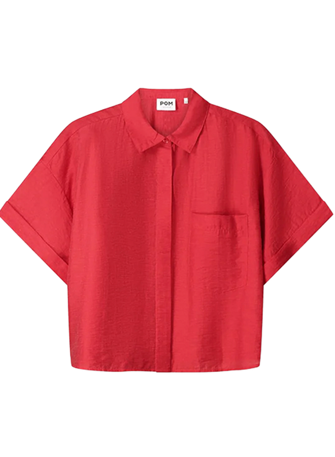 BLOUSE  Bloom Red Pom Amsterdam