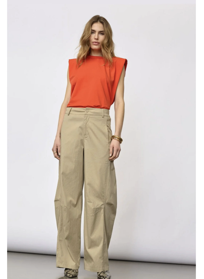 CottonCC Crisp Barrel LL Pant  Mushroom Co'Couture