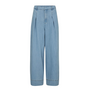 TillyCC Pleat LL Pant Fade Denim Co'Couture