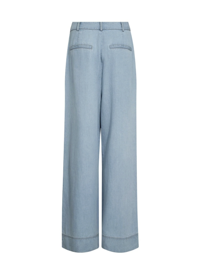 TillyCC Pleat LL Pant Fade Denim Co'Couture