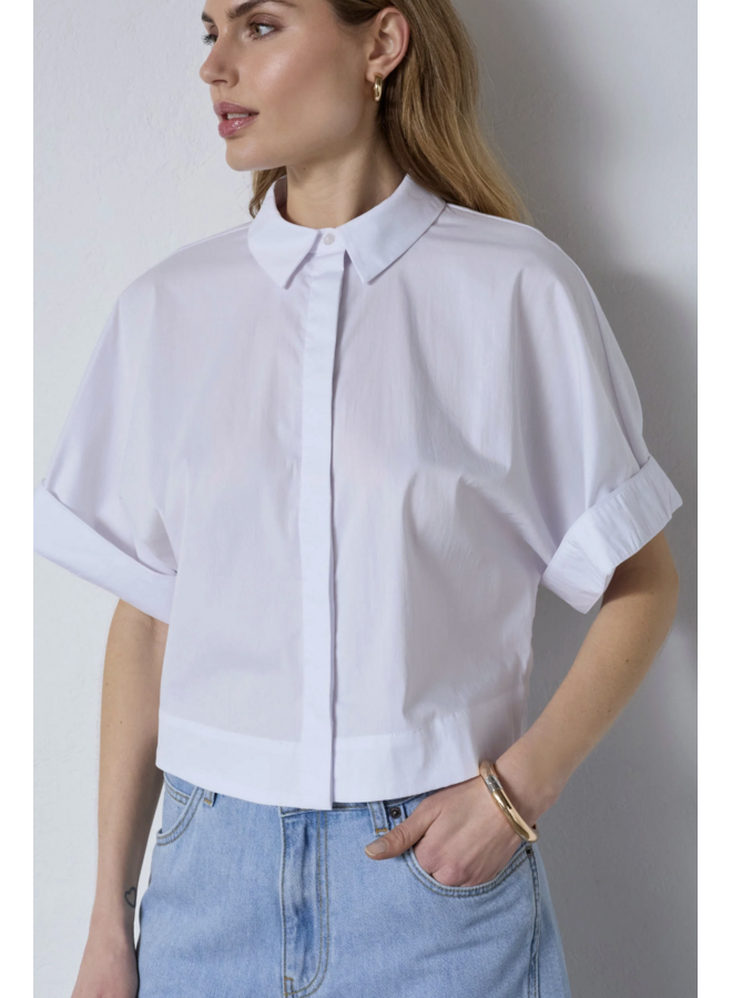 ElaraCC SS Shirt White Co'Couture