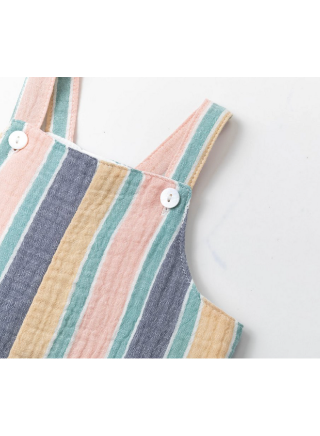 Baby tuinbroek gestreept