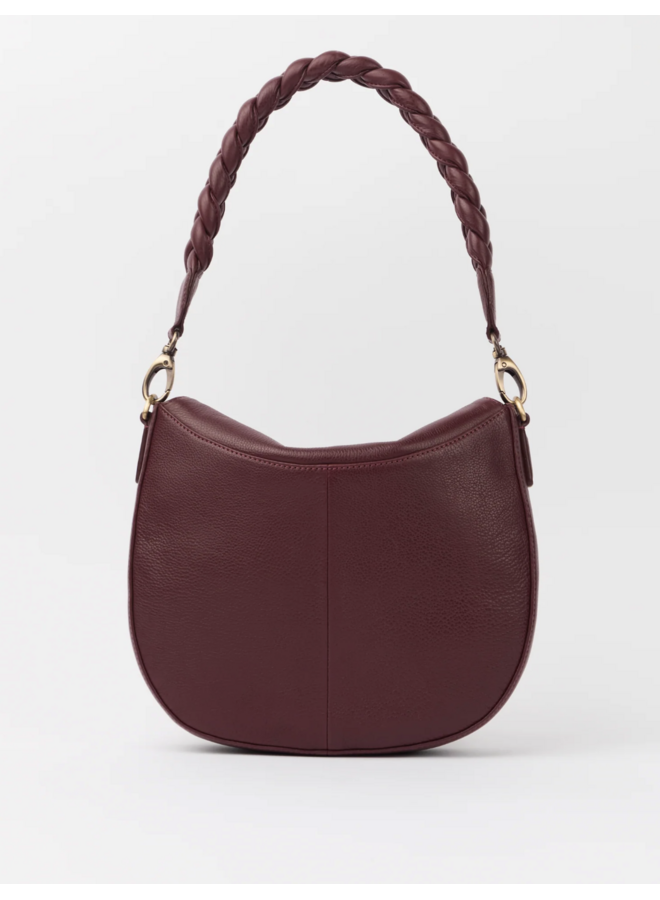 O My Bag Lana Dark Cherry Soft Grain Leather