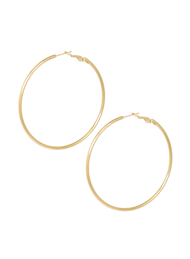 Ellen Beekmans Golden hoops XL