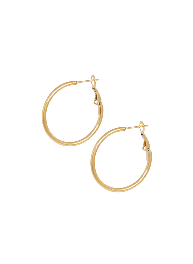 Ellen Beekmans Golden hoops S