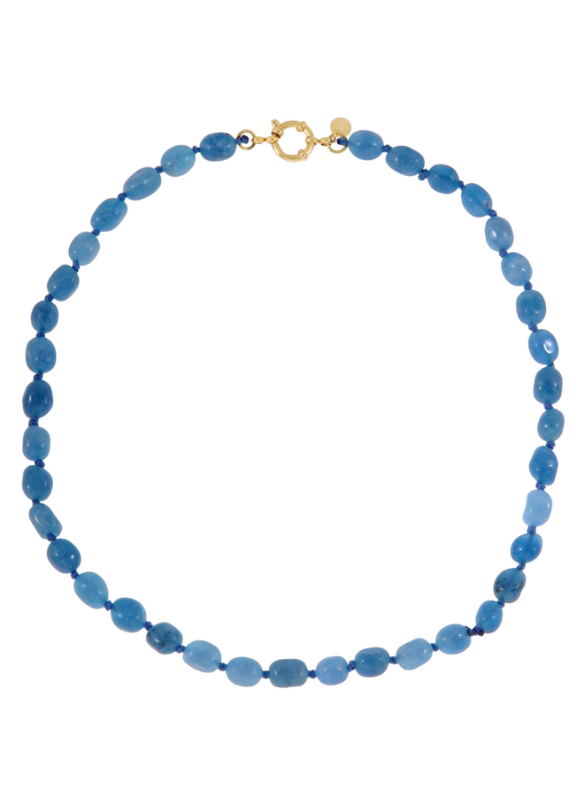 Ellen Beekmans Gemstone ketting / blauw