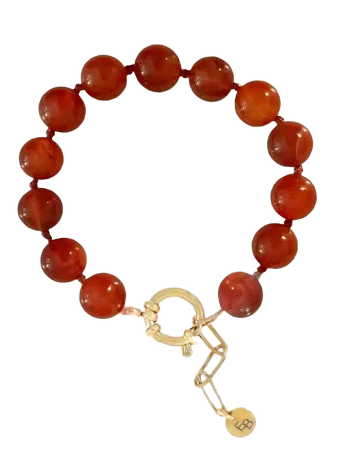 Ellen Beekmans Gemstone armband / cognac