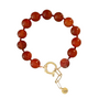 Ellen Beekmans Gemstone armband / cognac
