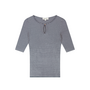 Anouk Short Sleeve Pullover Cosy White/Blue Fabienne Chapot