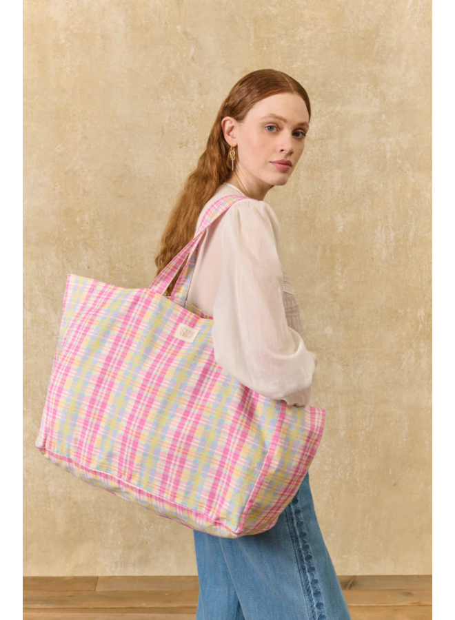 TOTE BAG BEVERLY PRINTED DUCK WEAVE S Louise Misha