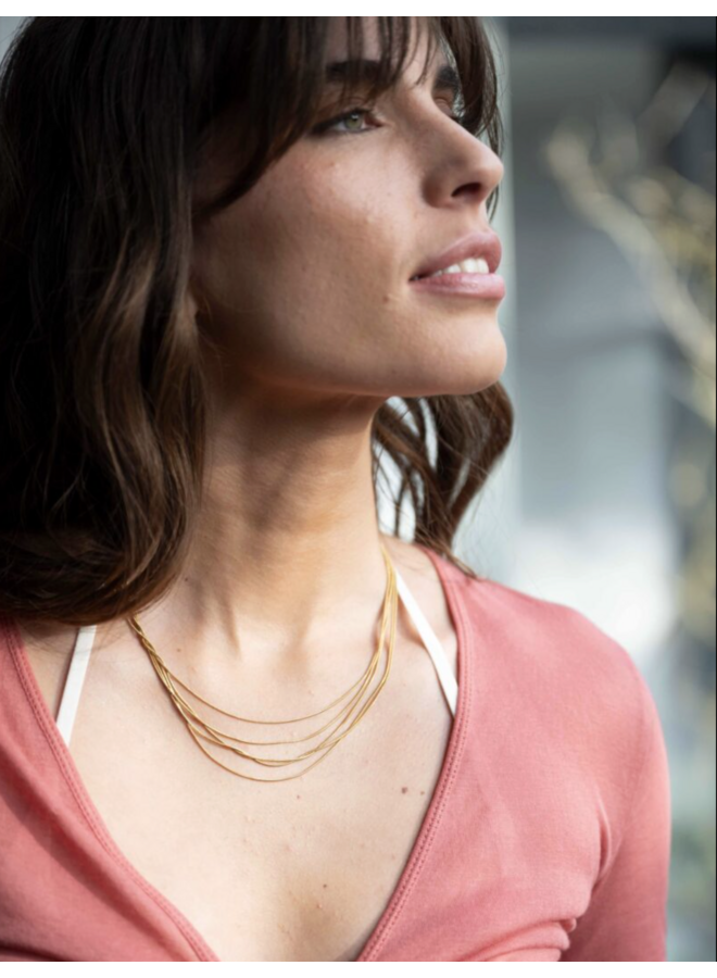 Ellen Beekmans Multi layer ketting
