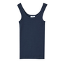 Evi Top Night Blue Melange Knit-Ted